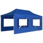 vidaXL Profi-Partyzelt Faltbar mit Wänden Aluminium 6×3m Blau vidaXL Profi-Partyzelt Faltbar mit Wänden Aluminium 6×3m Blau