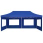 vidaXL Profi-Partyzelt Faltbar mit Wänden Aluminium 6×3m Blau vidaXL Profi-Partyzelt Faltbar mit Wänden Aluminium 6×3m Blau