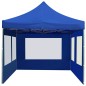vidaXL Profi-Partyzelt Faltbar mit Wänden Aluminium 6×3m Blau vidaXL Profi-Partyzelt Faltbar mit Wänden Aluminium 6×3m Blau