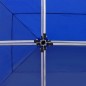 vidaXL Profi-Partyzelt Faltbar Aluminium 6x3 m Blau vidaXL Profi-Partyzelt Faltbar Aluminium 6x3 m Blau
