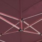 vidaXL Profi-Partyzelt Faltbar mit Wänden Alu 6×3m Weinrot vidaXL Profi-Partyzelt Faltbar mit Wänden Alu 6×3m Weinrot