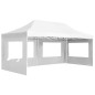 vidaXL Profi-Partyzelt Faltbar mit Wänden Aluminium 6×3m Weiß vidaXL Profi-Partyzelt Faltbar mit Wänden Aluminium 6×3m Weiß