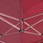 vidaXL Profi-Partyzelt Faltbar Aluminium 6×3 m Weinrot vidaXL Profi-Partyzelt Faltbar Aluminium 6×3 m Weinrot