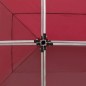 vidaXL Profi-Partyzelt Faltbar Aluminium 6×3 m Weinrot vidaXL Profi-Partyzelt Faltbar Aluminium 6×3 m Weinrot