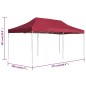 vidaXL Profi-Partyzelt Faltbar Aluminium 6×3 m Weinrot vidaXL Profi-Partyzelt Faltbar Aluminium 6×3 m Weinrot