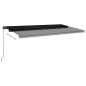 Standmarkise Automatisch 600x350 cm Anthrazit Standmarkise Automatisch 600x350 cm Anthrazit