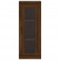 Highboard Braun Eichen-Optik 34,5x34x180 cm Holzwerkstoff Highboard Braun Eichen-Optik 34,5x34x180 cm Holzwerkstoff