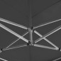 vidaXL Profi-Partyzelt Faltbar Aluminium 6x3 m Anthrazit vidaXL Profi-Partyzelt Faltbar Aluminium 6x3 m Anthrazit
