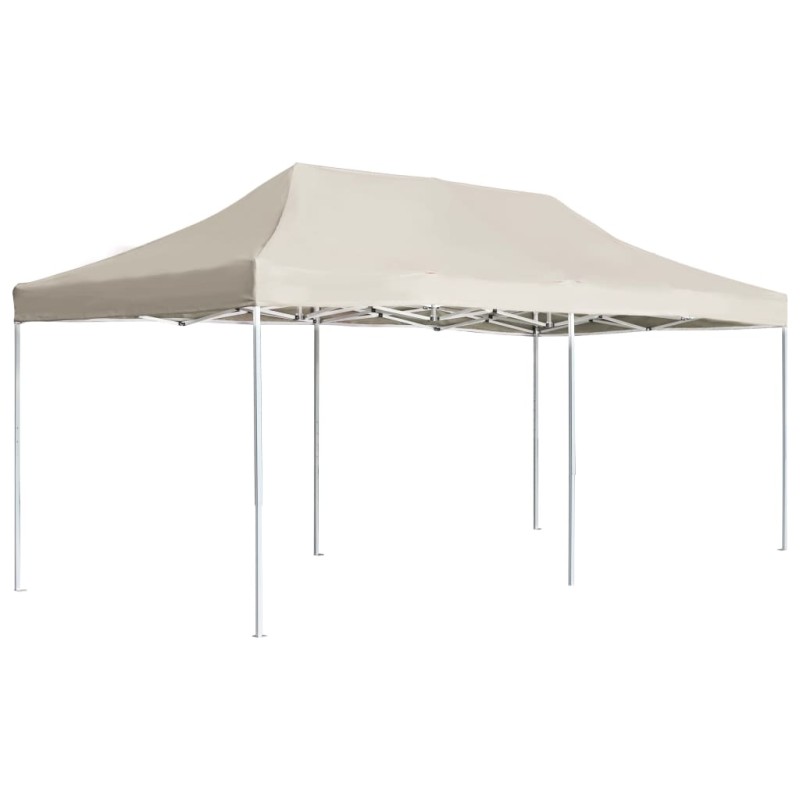 vidaXL Profi-Partyzelt Faltbar Aluminium 6x3 m Creme vidaXL Profi-Partyzelt Faltbar Aluminium 6x3 m Creme