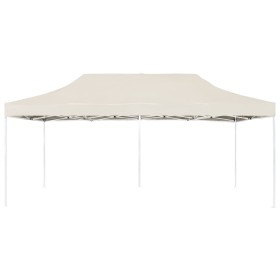 vidaXL Profi-Partyzelt Faltbar Aluminium 6x3 m Creme