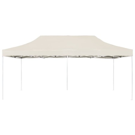 vidaXL Profi-Partyzelt Faltbar Aluminium 6x3 m Creme