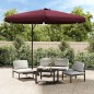 vidaXL Sonnenschirm mit Stahlmast 300 cm Bordeauxrot vidaXL Sonnenschirm mit Stahlmast 300 cm Bordeauxrot
