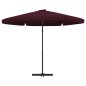vidaXL Sonnenschirm mit Stahlmast 300 cm Bordeauxrot vidaXL Sonnenschirm mit Stahlmast 300 cm Bordeauxrot