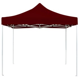 vidaXL Profi-Partyzelt Faltbar Aluminium 2x2 m Bordeauxrot