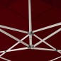 vidaXL Profi-Partyzelt Faltbar Aluminium 2x2 m Bordeauxrot vidaXL Profi-Partyzelt Faltbar Aluminium 2x2 m Bordeauxrot