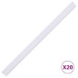 vidaXL Garten-Sichtschutz PVC 35x0,19 m Stein-Optik Grau vidaXL Garten-Sichtschutz PVC 35x0,19 m Stein-Optik Grau