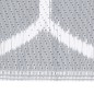 vidaXL Outdoor-Teppich Grau 80x250 cm PP vidaXL Outdoor-Teppich Grau 80x250 cm PP