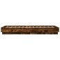 vidaXL Bettgestell Räuchereiche 90x190 cm Holzwerkstoff vidaXL Bettgestell Räuchereiche 90x190 cm Holzwerkstoff