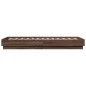 vidaXL Bettgestell Braun Eichen-Optik 90x190 cm Holzwerkstoff vidaXL Bettgestell Braun Eichen-Optik 90x190 cm Holzwerkstoff