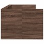 vidaXL Tagesbett Schubladen Braun Eiche-Optik 75x190 cm Holzwerkstoff vidaXL Tagesbett Schubladen Braun Eiche-Optik 75x190 cm Holzwerkstoff