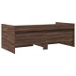 vidaXL Tagesbett Schubladen Braun Eiche-Optik 75x190 cm Holzwerkstoff vidaXL Tagesbett Schubladen Braun Eiche-Optik 75x190 cm Holzwerkstoff