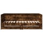 vidaXL Tagesbett mit Schubladen Räuchereiche 75x190 cm Holzwerkstoff vidaXL Tagesbett mit Schubladen Räuchereiche 75x190 cm Holzwerkstoff