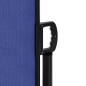 vidaXL Seitenmarkise Ausziehbar Blau 160x1000 cm vidaXL Seitenmarkise Ausziehbar Blau 160x1000 cm
