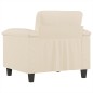 vidaXL Sessel Beige 60 cm Mikrofasergewebe vidaXL Sessel Beige 60 cm Mikrofasergewebe