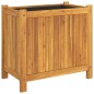 vidaXL Pflanzkübel mit Einlage 54x31x50 cm Massivholz Akazie vidaXL Pflanzkübel mit Einlage 54x31x50 cm Massivholz Akazie