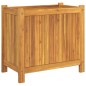 vidaXL Pflanzkübel mit Einlage 54x31x50 cm Massivholz Akazie vidaXL Pflanzkübel mit Einlage 54x31x50 cm Massivholz Akazie