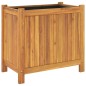 vidaXL Pflanzkübel mit Einlage 54x31x50 cm Massivholz Akazie vidaXL Pflanzkübel mit Einlage 54x31x50 cm Massivholz Akazie