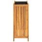 vidaXL Pflanzkübel mit Einlage 54x31x75 cm Massivholz Akazie vidaXL Pflanzkübel mit Einlage 54x31x75 cm Massivholz Akazie