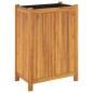 vidaXL Pflanzkübel mit Einlage 54x31x75 cm Massivholz Akazie vidaXL Pflanzkübel mit Einlage 54x31x75 cm Massivholz Akazie