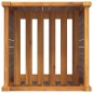 vidaXL Pflanzkübel mit Einlage 42x42x100 cm Massivholz Akazie vidaXL Pflanzkübel mit Einlage 42x42x100 cm Massivholz Akazie