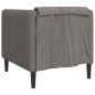 vidaXL Sessel Taupe Stoff vidaXL Sessel Taupe Stoff