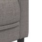 vidaXL Sessel Taupe Stoff vidaXL Sessel Taupe Stoff
