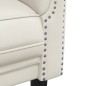 vidaXL Sofa 3-Sitzer Creme Samt vidaXL Sofa 3-Sitzer Creme Samt