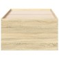 vidaXL Tagesbett mit Schubladen Sonoma-Eiche 90x200 cm Holzwerkstoff vidaXL Tagesbett mit Schubladen Sonoma-Eiche 90x200 cm Holzwerkstoff