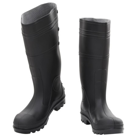 vidaXL Gummistiefel Schwarz Größe 40 PVC