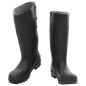 vidaXL Gummistiefel Schwarz Größe 40 PVC vidaXL Gummistiefel Schwarz Größe 40 PVC