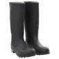 vidaXL Gummistiefel Schwarz Größe 45 PVC vidaXL Gummistiefel Schwarz Größe 45 PVC