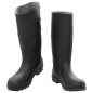 vidaXL Gummistiefel Schwarz Größe 45 PVC vidaXL Gummistiefel Schwarz Größe 45 PVC