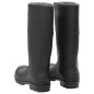 vidaXL Gummistiefel Schwarz Größe 45 PVC vidaXL Gummistiefel Schwarz Größe 45 PVC