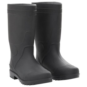 vidaXL Gummistiefel Schwarz Größe 39 PVC