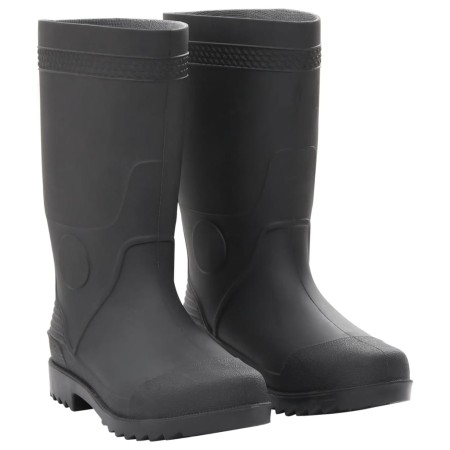 vidaXL Gummistiefel Schwarz Größe 39 PVC