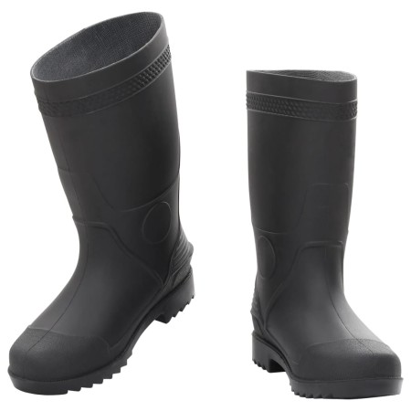 vidaXL Gummistiefel Schwarz Größe 39 PVC