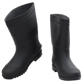 vidaXL Gummistiefel Schwarz Größe 43 PVC