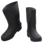 vidaXL Gummistiefel Schwarz Größe 43 PVC vidaXL Gummistiefel Schwarz Größe 43 PVC