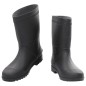 vidaXL Gummistiefel Schwarz Größe 45 PVC vidaXL Gummistiefel Schwarz Größe 45 PVC