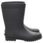 vidaXL Gummistiefel Schwarz Größe 45 PVC vidaXL Gummistiefel Schwarz Größe 45 PVC